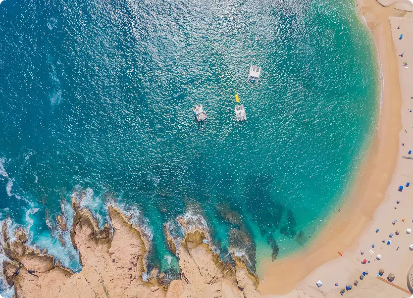 Evento temático en la playa de Cancún