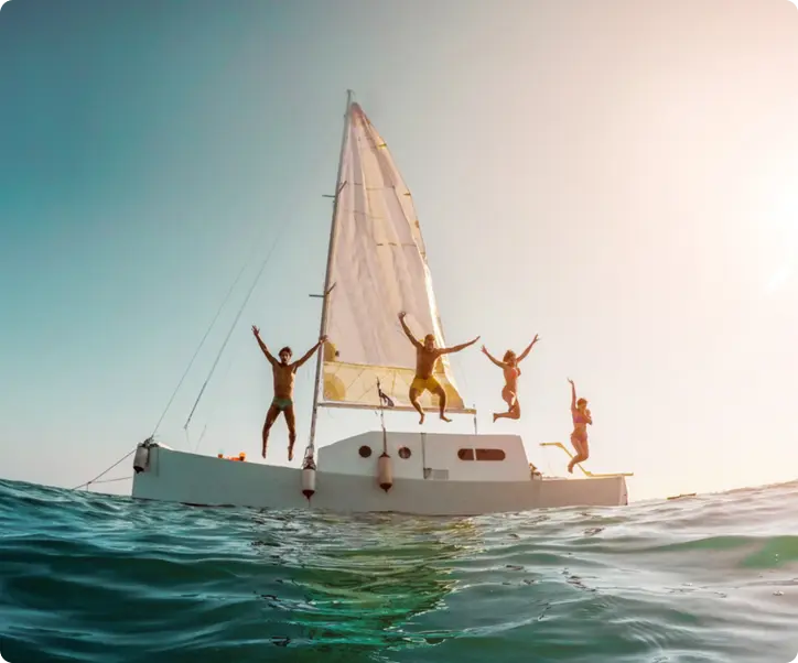 Velero en Riviera Maya