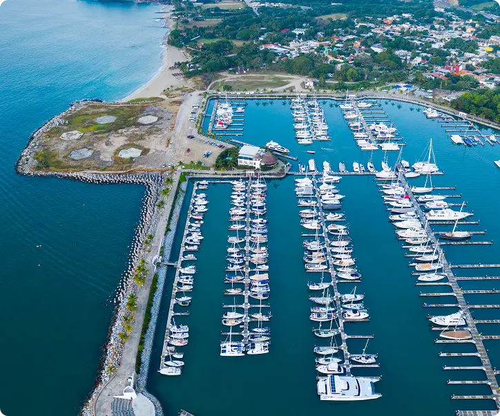 Vista aérea Punta de Mita, Riviera Nayarit