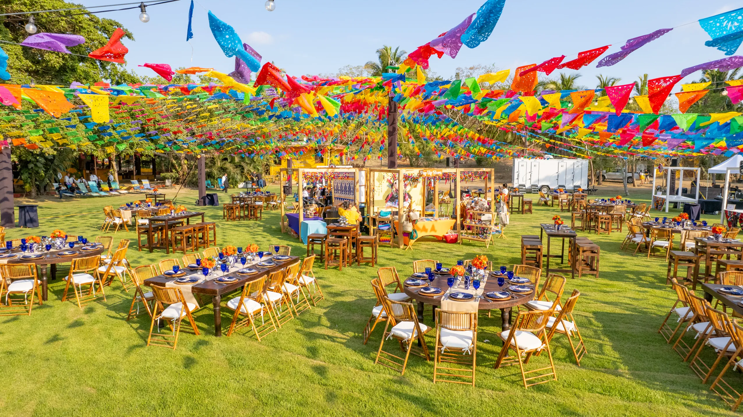 Decoración DMC de Tropical Incentives