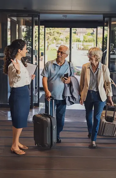 Mesa de hospitalidad